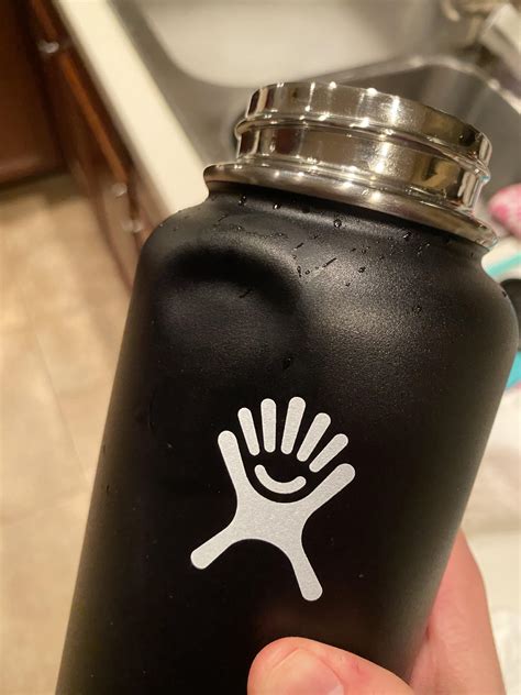 how to fix a dented hydro flask